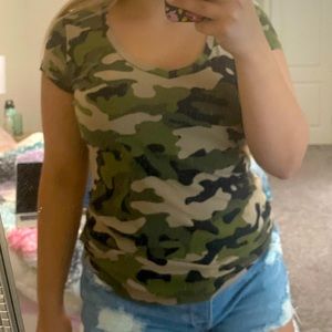 Camo Top